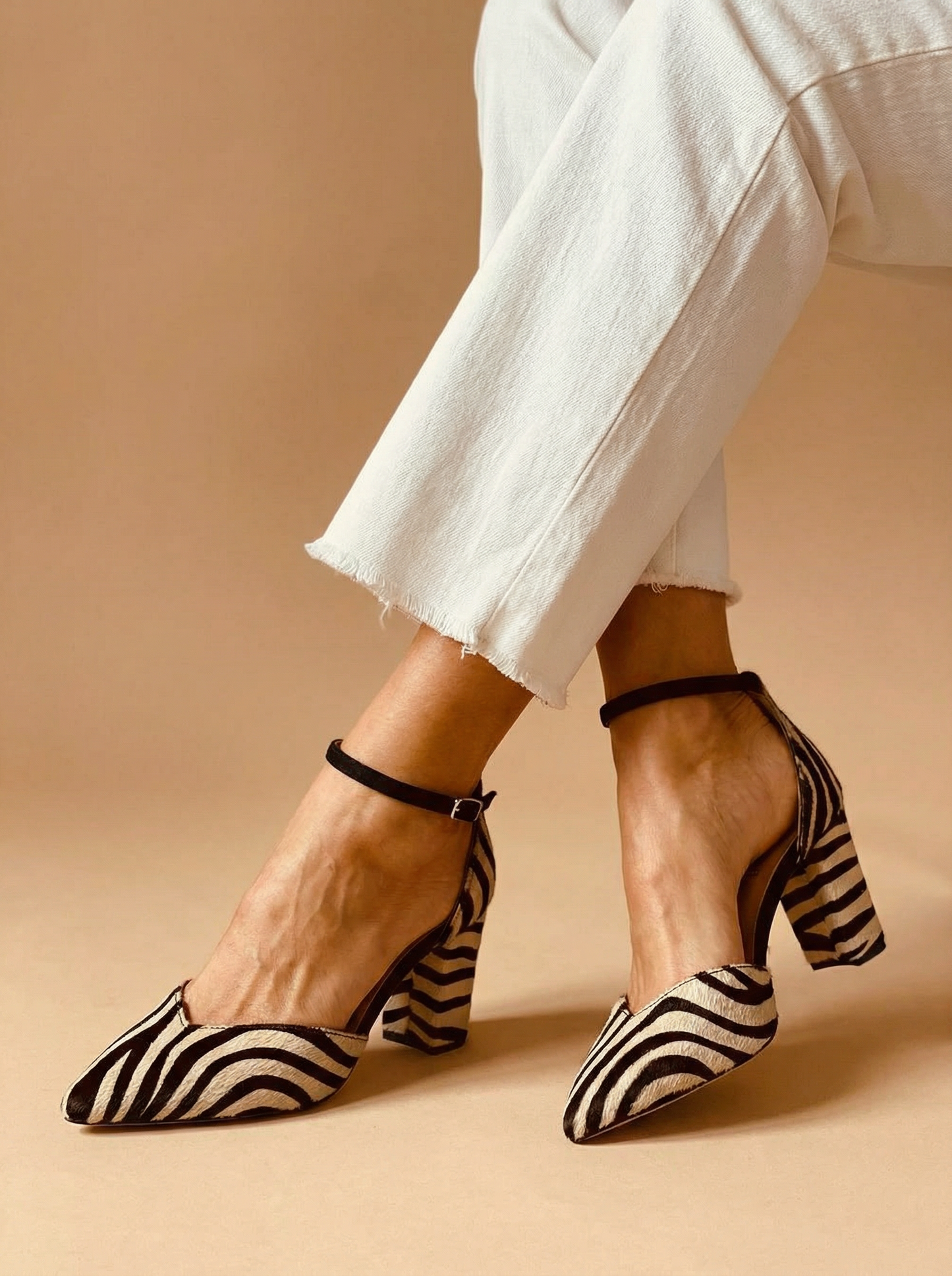 Zebra – Γόβα με Ρυθμιζόμενο Λουράκι
